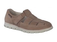 Chaussure mobils  modele kenneth nubuck taupe foncÃ©
